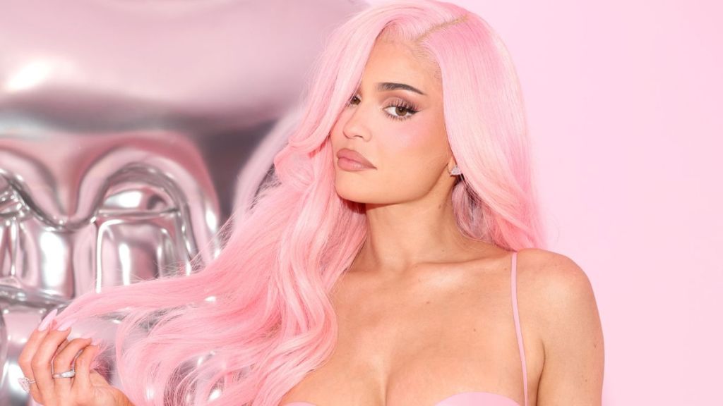 Kylie Jenner's Curves Steal the Show in Teeny Tiny Camo String Bikini