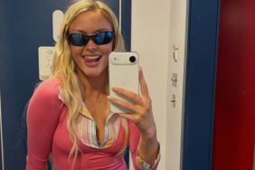 Zara Larsson Flashes Her Thong in the Tiniest Miniskirt Ever