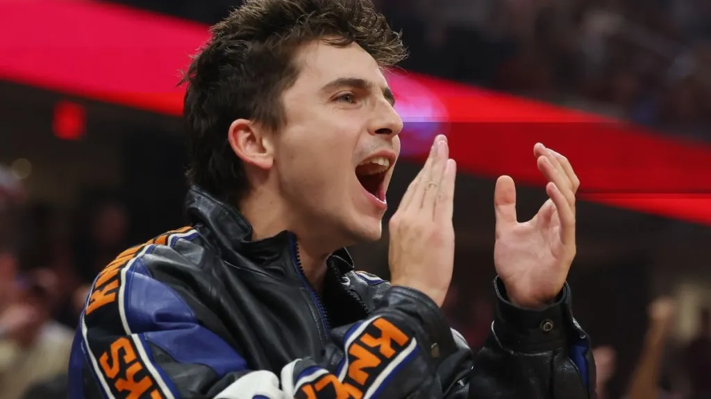 Timothée Chalamet Says Being a Knicks Fan Has Been Tough on His Body