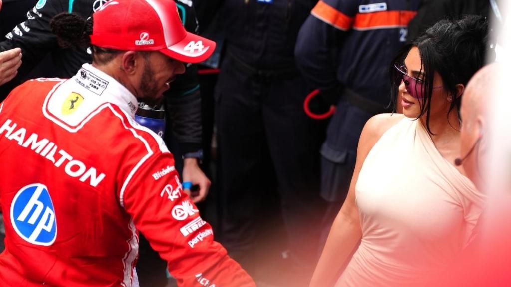 What Lewis Hamilton Said About Kim Kardashian After She Attends Monaco GP
