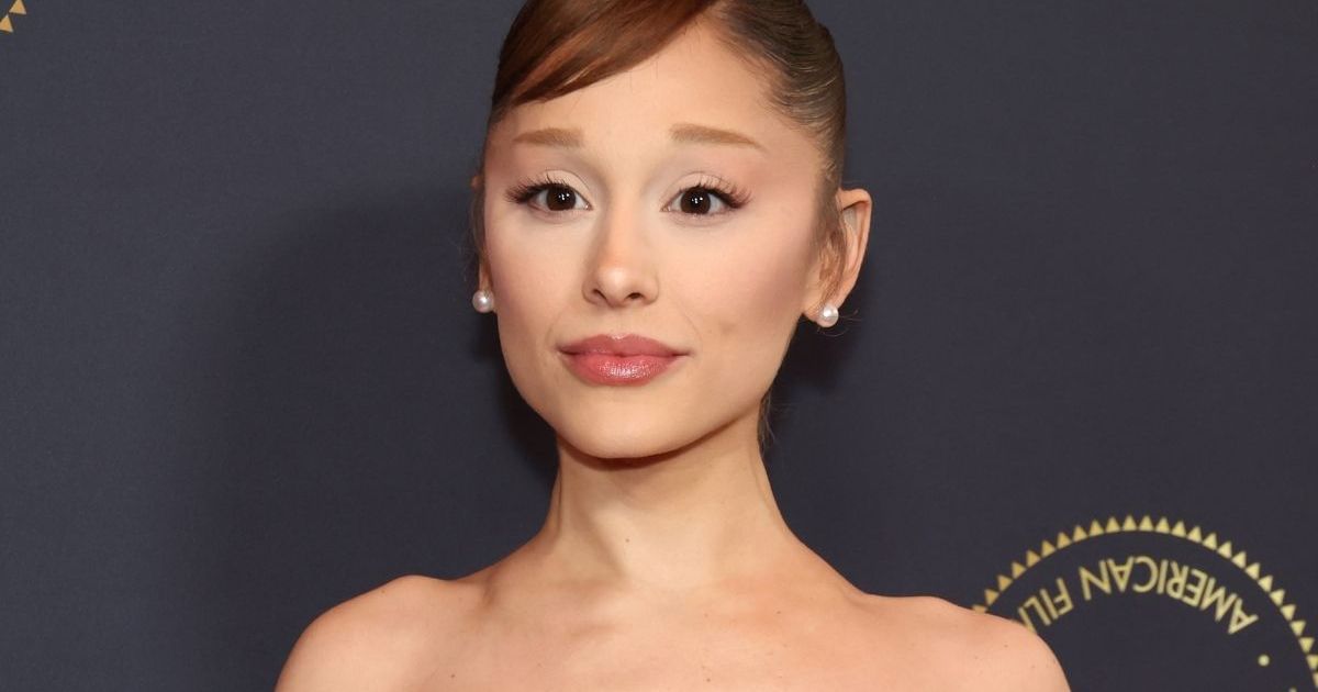 Ariana Grande’s Ludovic de Saint Sernin Lace Micro Minidress Is So Sheer