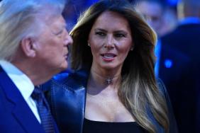 Melania Trump Styles Plunging Dolce & Gabbana Dress With Sky-High Louboutins