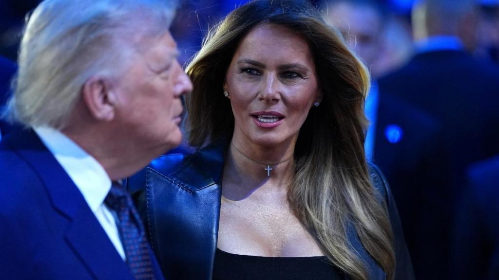 Melania Trump Styles Plunging Dolce & Gabbana Dress With Sky-High Louboutins