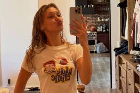 Bella Hadid Turns Heads in Chloe Lace Micro Minidress With Plunging Low Cut