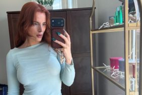 Bella Thorne's Plunging PatBO Dress Gets a Thigh-High Slit for Birthday