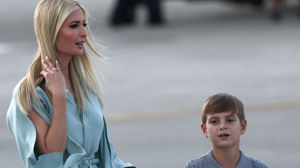 Ivanka Trump's Son Looks Just Like Grandpa Donald Trump in Rare Photos