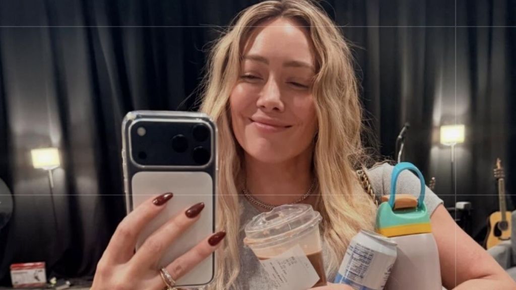 Hilary Duff's Kelsey Randall Micro Minidress Is Almost Entirely See-Through