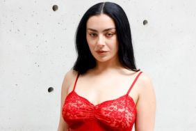 Charli XCX's Saint Laurent Leather Dress Goes Sheer in All the Right Places