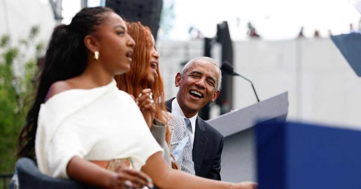 Even Barack Obama Can't Keep Up With His Daughters