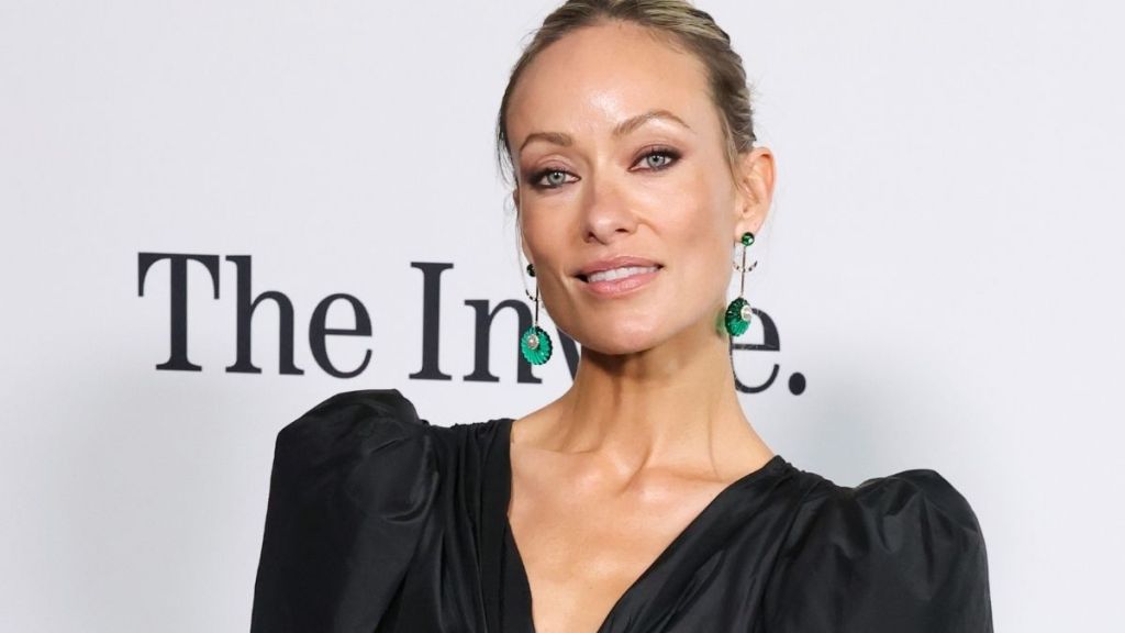 Olivia Wilde's Saint Laurent Dress Has the Biggest Cutout You've Ever Seen