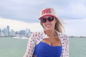 Brittany Mahomes Brings Sporty Spice in Adidas Micro Minidress for World Cup