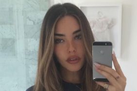 Madison Beer's Plunging Bodysuit Gets a Leg-Baring Sheer Twist