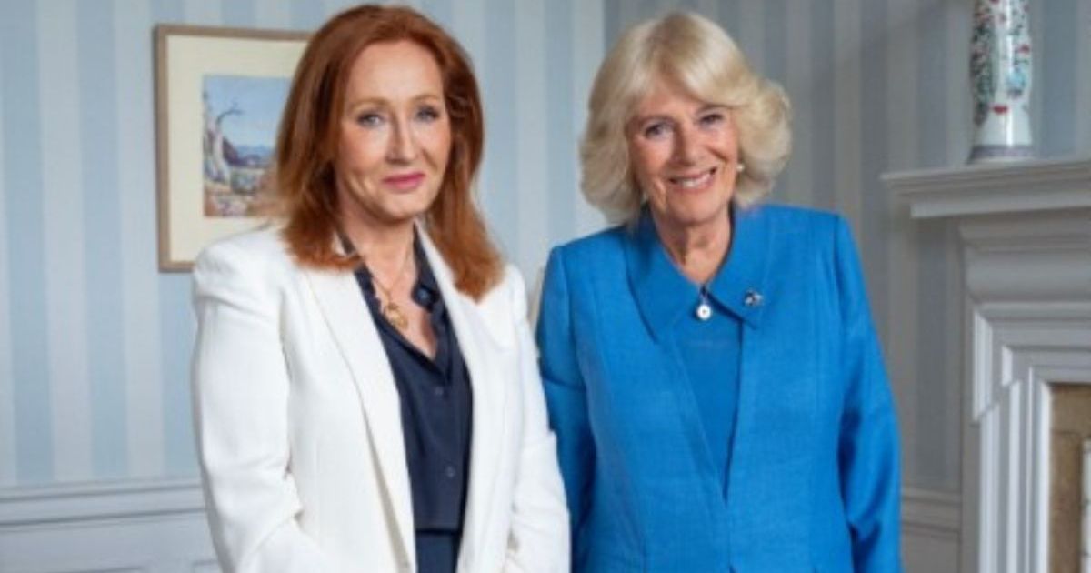 Queen Camilla and Controversial Author J. K. Rowling Spark&hellip;