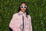 Teyana Taylor's Unbuttoned Chanel Shirt Couldn't Be More See-Through