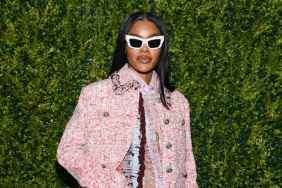 Teyana Taylor's Unbuttoned Chanel Shirt Couldn't Be More See-Through