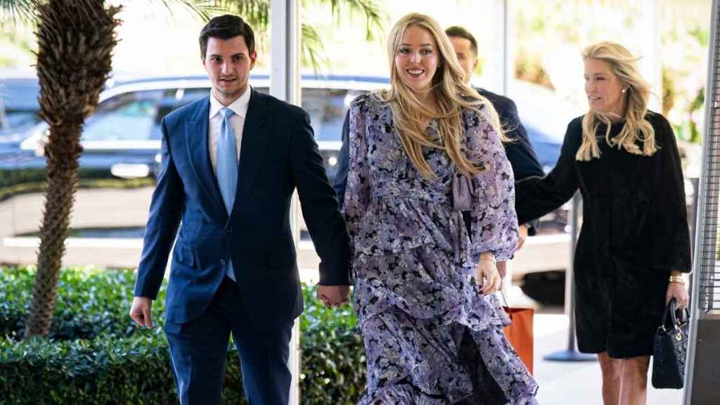Tiffany Trump's Ultra High-Slit Dress Is Too Bold for Taj Mahal Visit