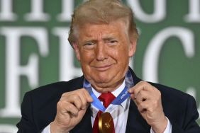 Donald Trump Says He 'Wants to Keep' This Medal for Himself