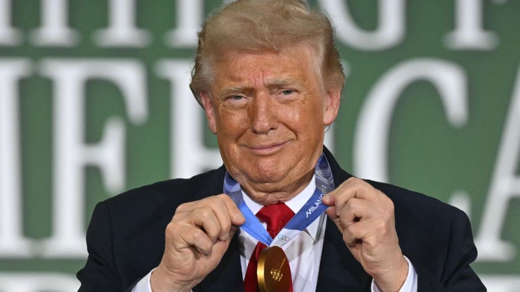 Donald Trump Says He 'Wants to Keep' This Medal for Himself