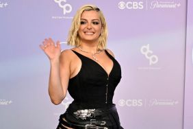 Bebe Rexha’s Corset Top Dips So Low It’s Hard To Look Away