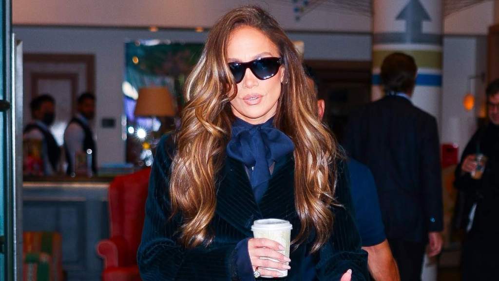 Jennifer Lopez Turns Blazer Into Micro Minidress With $80K Hermes Bag in Tow