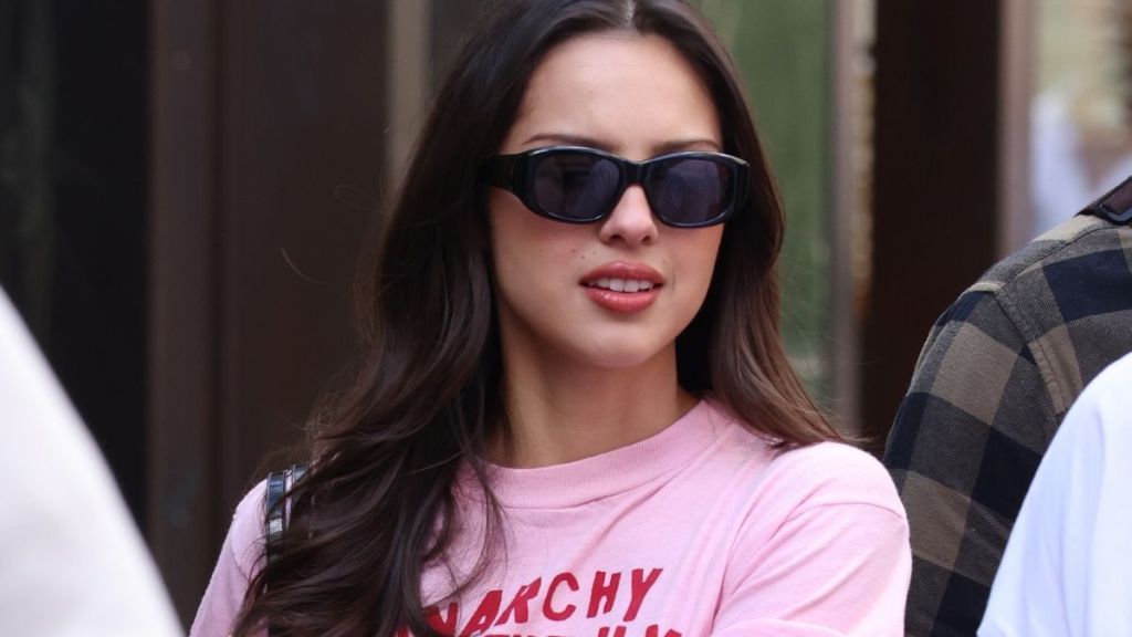 Olivia Rodrigo Matches Leather Micro Miniskirt With $365 Paloma Wool Bag