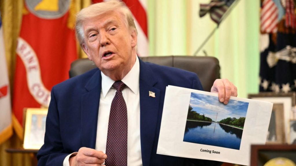AOC Calls Donald Trump’s Reflecting Pool an ‘Actual Swamp’