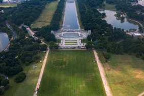8647’ Anti-Trump Message Allegedly Etched in National Mall Lawn During Reflecting Pool Renovation [7:33 PM]