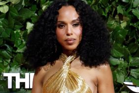 Kerry Washington's Oscar de la Renta Gown Is Held up by a Single Strap