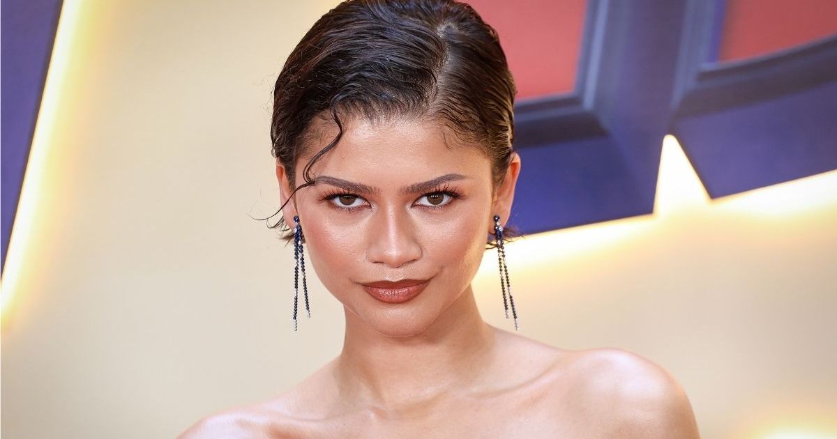 Zendaya's Red Dress Leaves Her Waist on Full Display Thanks to a Bold Cutout