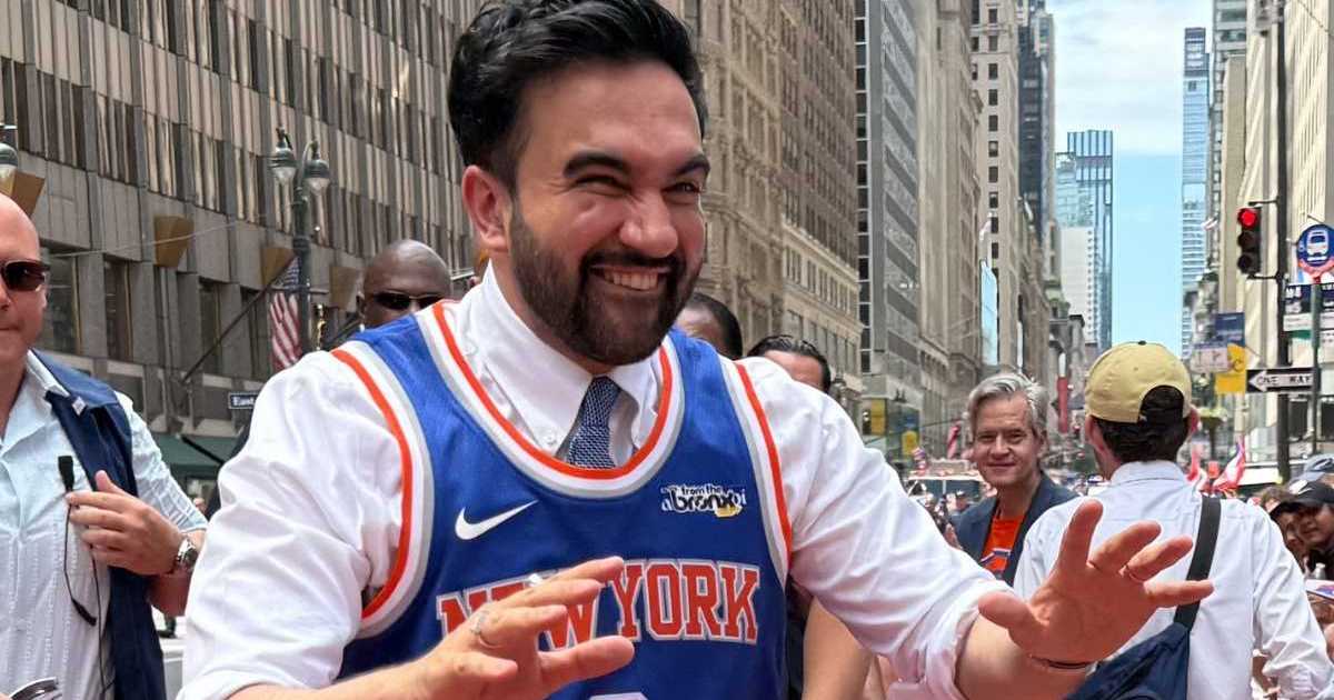 NYC Mayor Zohran Mamdani To Honor Knicks' Championship Win With Parade