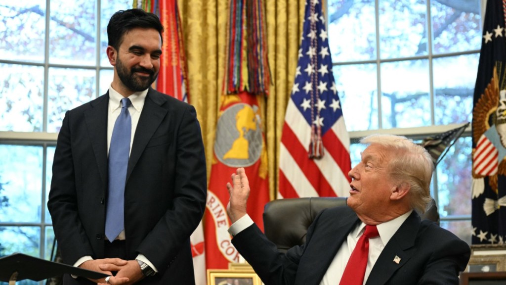 NYC Mayor Zohran Mamdani on Donald Trump Attending Knicks Finals Game