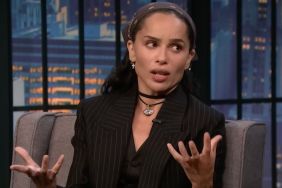 Zoë Kravitz Steps Out Wearing a Massive Harry Styles Engagement Ring