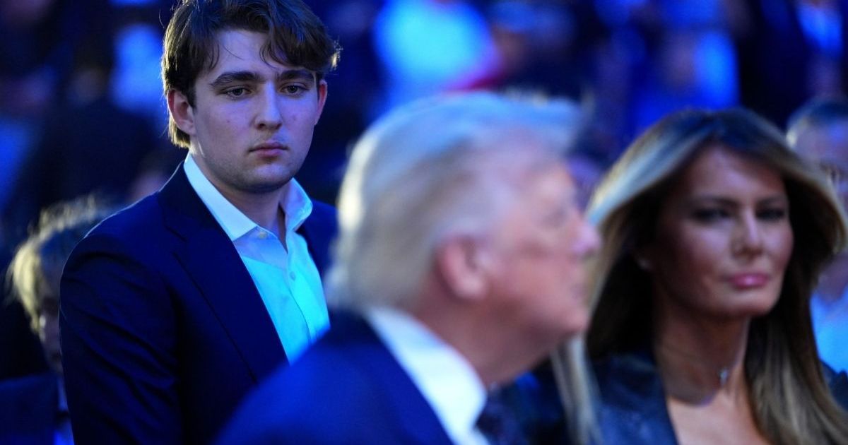 Donald Trump's Son Barron Makes Rare Appearance at Major Event