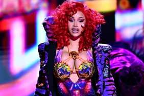 Cardi B’s Low-Cut Bodysuit Rides Dangerously High for Paris Fashion Week