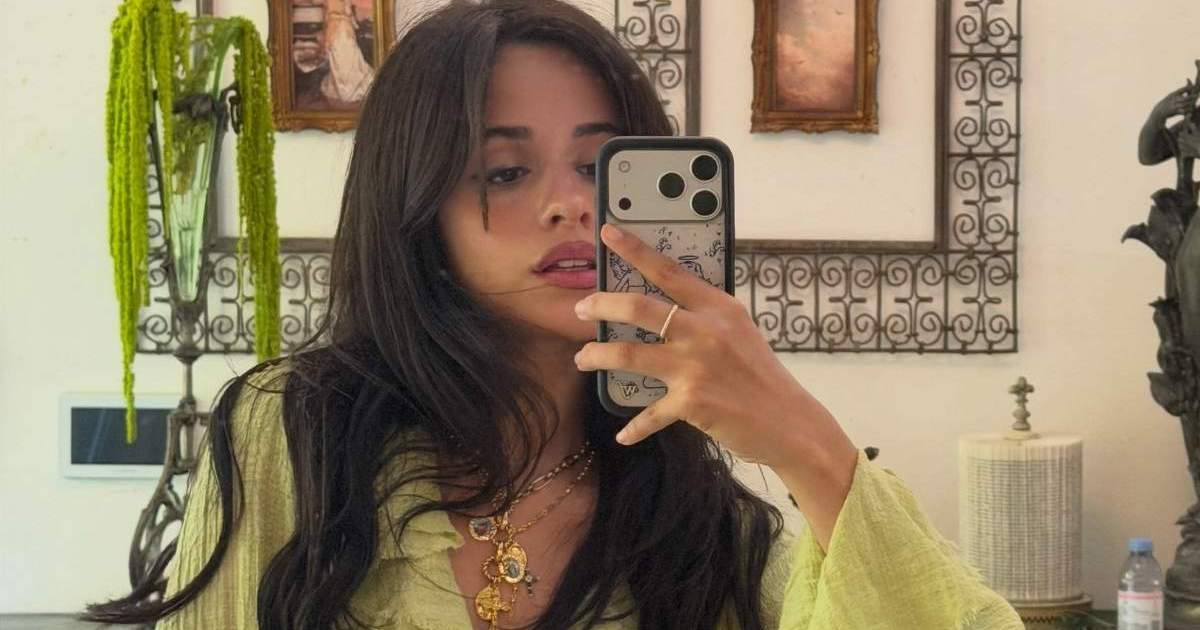 Camila Cabello Stuns in Completely See-Through Dress With Bold Cutout Camila Cabello Stuns in Completely See-Through Dress With Bold Cutout