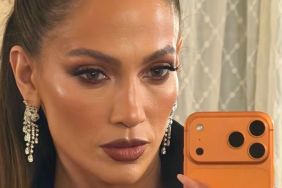 Jennifer Lopez’s Micro Mini Plunges Down to Her Waist to Expose a Lot