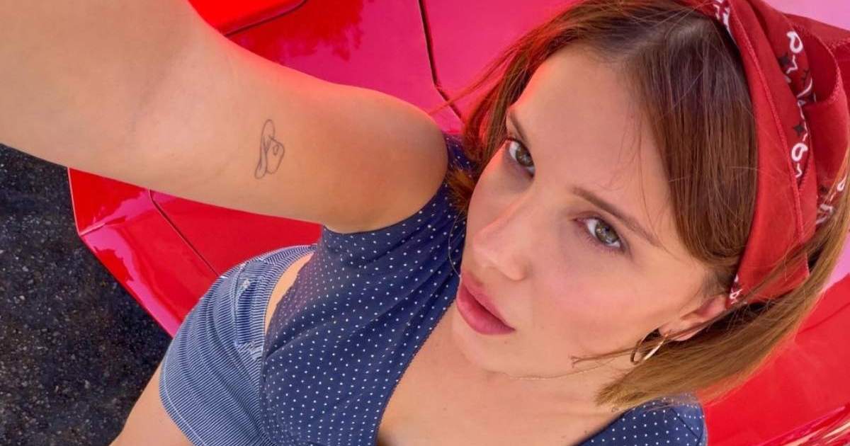 Millie Bobby Brown's Raisa Vanessa Cutout Micro Minidress Dips Low Both Ways