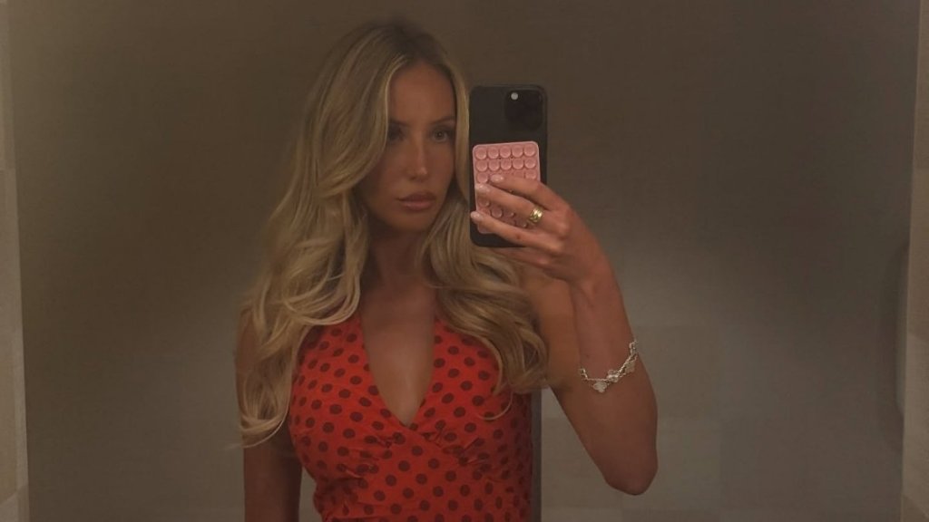 Alix Earle’s Plunging Hermes Dress Hangs by the Thinnest Straps for TIME100