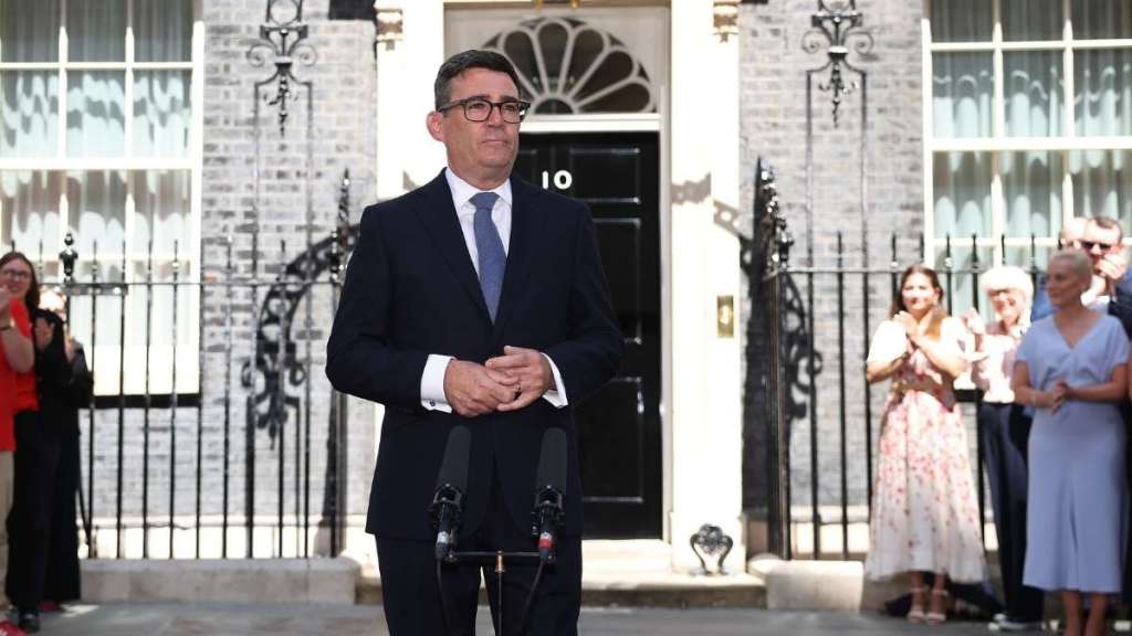 Andy Burnham Makes Big Promises in His First Speech as Prime Minister
