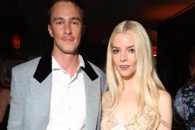 Anya Taylor-Joy's Plunging Wiederhoeft Micro Minidress Goes Sheer up Top