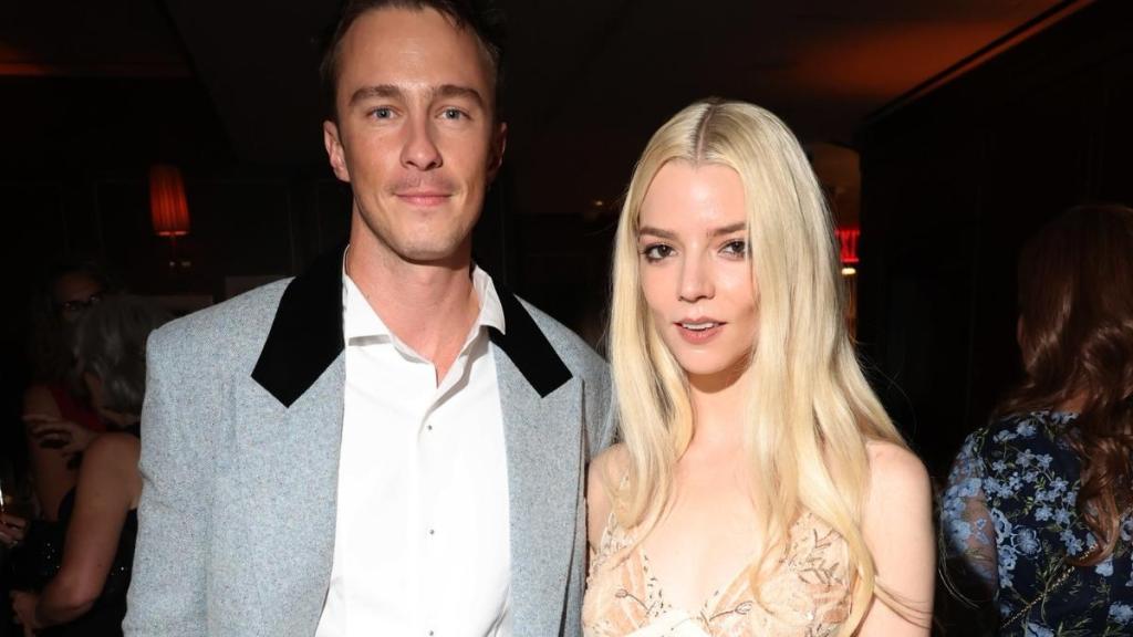 Anya Taylor-Joy's Plunging Wiederhoeft Micro Minidress Goes Sheer up Top