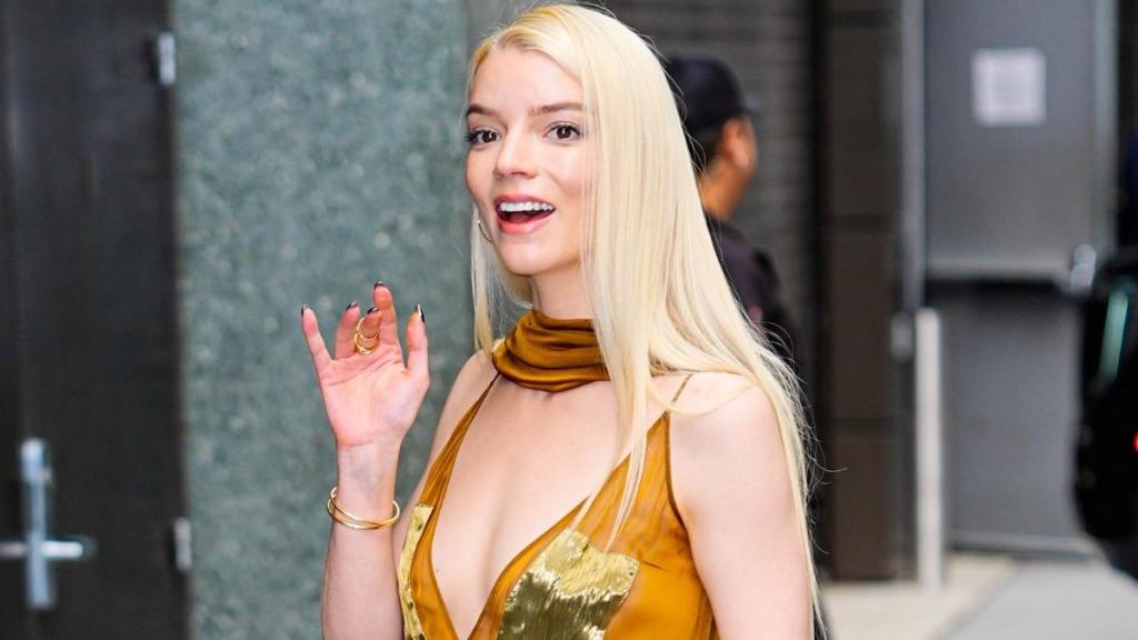Anya Taylor-Joy's Plunging Ferragamo Dress Is Also Fully See-Through
