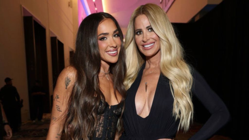 Ariana Biermann and Kim Zolciak