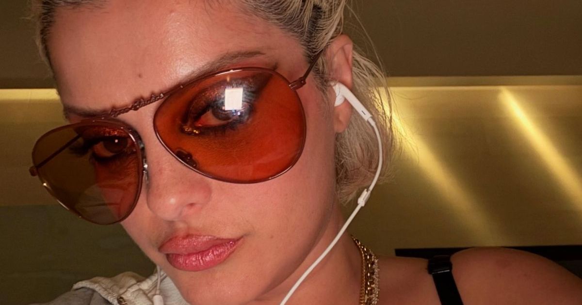Bebe Rexha Trades Pants for an Oversized Shirt That Barely Covers Anything