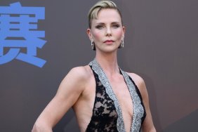 Charlize Theron’s Plunging Givenchy Lace Dress Couldn’t Be More See-Through