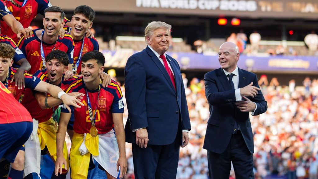 Donald Trump son Barron FIFA World Cup 2026