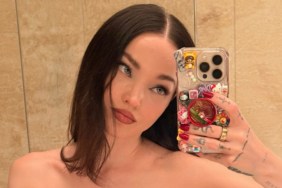 Dove Cameron Turns Heads in a Strapless Dress That Hugs Every Curve