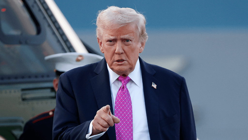 Trump Calls Kamala Harris ‘Half a Person,’ Says He’d Moderate 2028 Debate