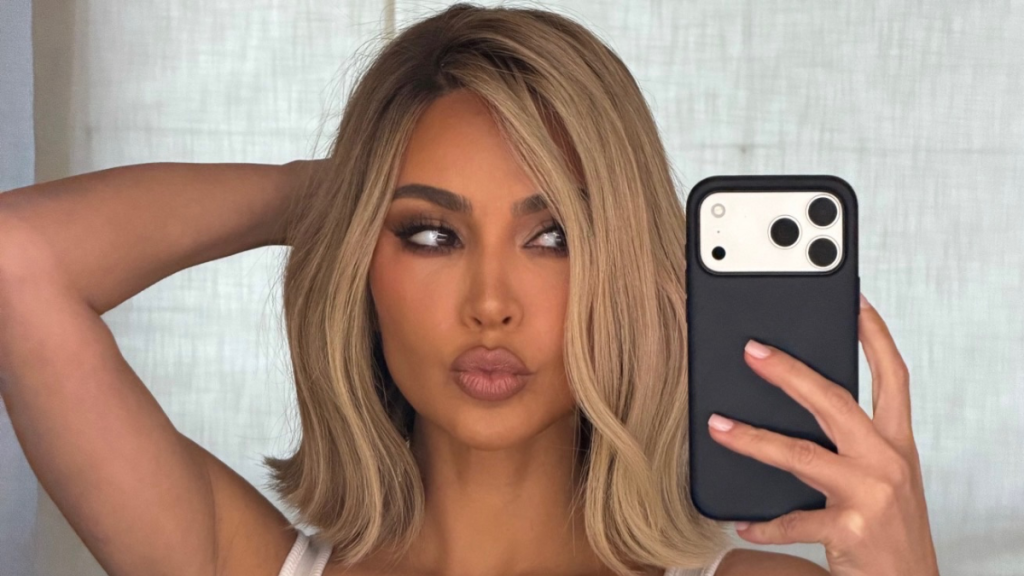 Kim Kardashian's $38 Skims Micro Scoop Bralette Plunges Dangerously Low