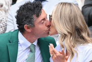 Rory McIlroy and Erica Stoll Turn Heads With Rare PDA at Wimbledon
